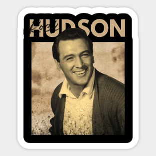 Rock Hudson / Classic Style Sticker